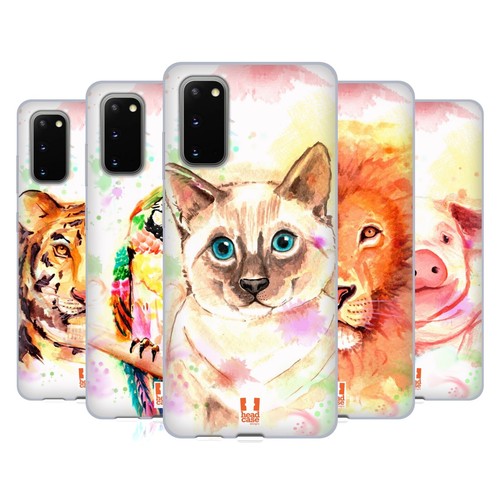 Head case coloured animals - head,