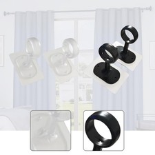 2 pezzi staffe per aste per tende da soffitto, pali armadio, grucce camera