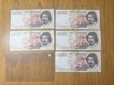 LOTTO DI 5 BANCONOTE LIRE