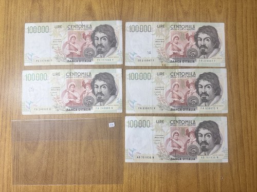 Lotto banconote lire - lotto, di