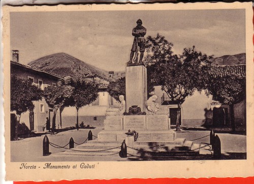 Cartolina norcia antica - cartolina,