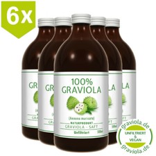 6 x SUCCO DI GRAVIOLA 100% -