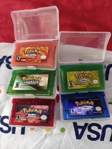 Cartucce pokemon gba - pokemon, english
