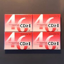 4 Audio Cassette SONY CDIt 46