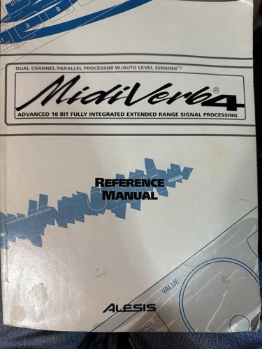 Alesis midiverb manuale di - midiverb,