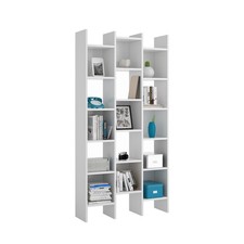 KIT LIBRERIA ITALIAN 96X25XH192 CM BIANCO