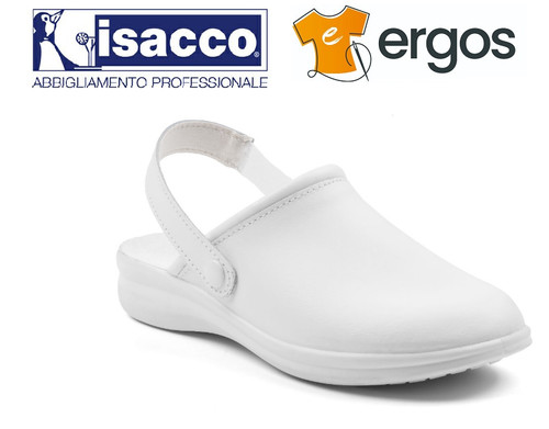 Isacco zoccolo donna bianco - isacco,