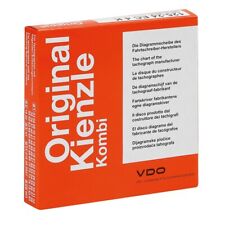 Original Kienzle, set 100 pz dischi tachigrafo omologati - 125 Km/h