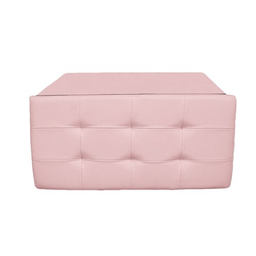Puff pouf contenitore - puff, ecopelle