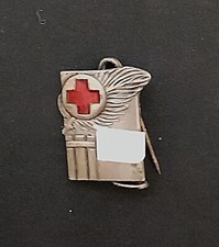 Spilla da bavero Croce Rossa ventennio 