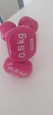 Manubri palestra rosa 0.5 kg Domyos