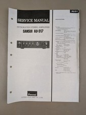 Sansui AU-317 Manuale di