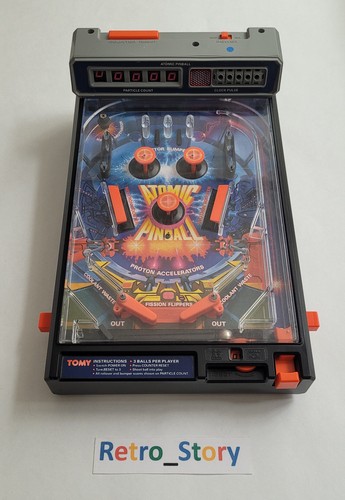 Tomy atomic pinball flipper - atomic,