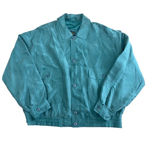 Giacca bomber seta vintage