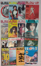 LOTTO 16 RIVISTE BLOW UP RIVISTA MUSICA ROCK Bowie rock Zappa alternativo punk