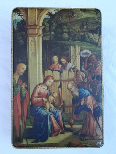Scatola latta pavesi - scatola,