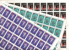 URSS 1970 - n° 3590-92 MNH ** YT 75€ - EXPO OSAKA, GIAPPONE (3 FOGLI)