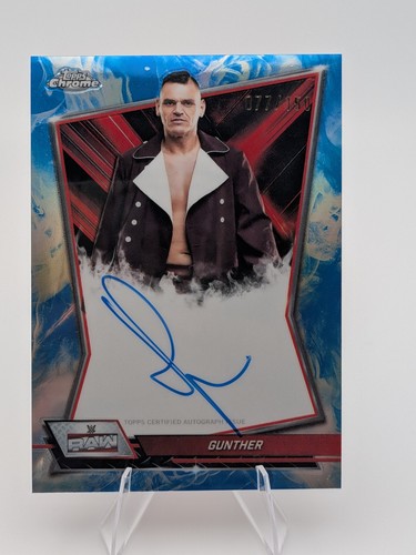 Gunther 2026 topps chrome - 2026, wwe
