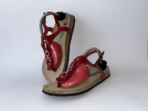 Sandali donna mefisto rosso - mefisto, 39