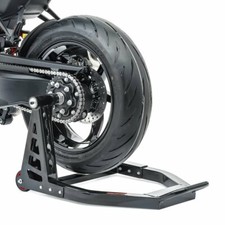 Cavalletto monobraccio posteriore per Triumph Speed Triple R 12-18 PT1 Allu nero