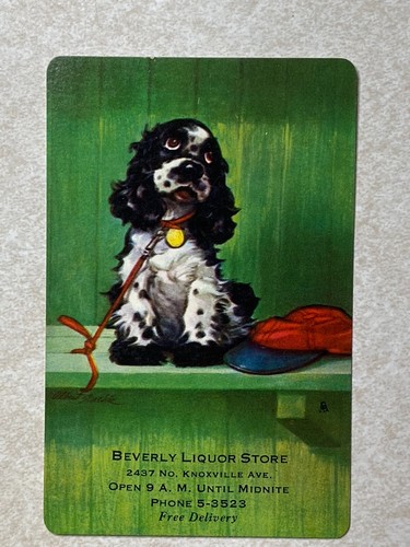 Carta gioco vintage beverly - da,
