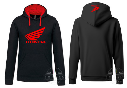 Felpa honda con cappuccio - felpa,