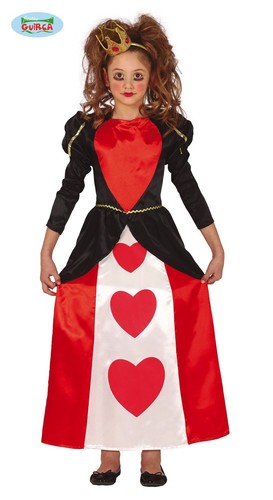 Costume regina cuori taglia - regina,