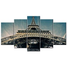 Torre Eiffel 5 pezzi poster
