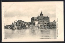 Cartolina Marienburg, fiume