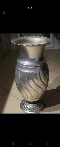 Vaso vintage peltro - vintage,