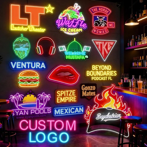 Insegna logo business - insegna, stampata