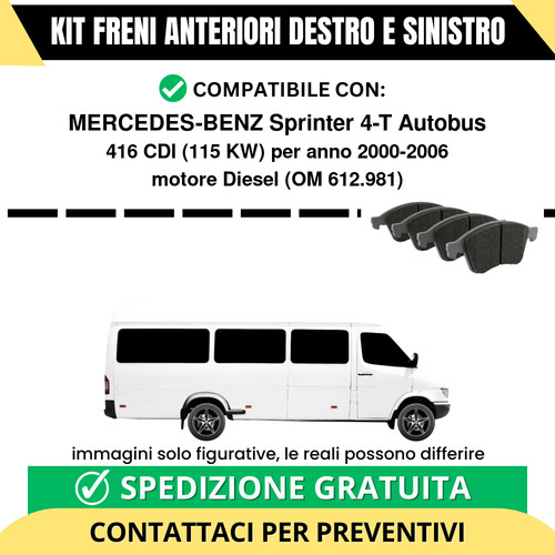 Pastiglie freno anteriori - freno,