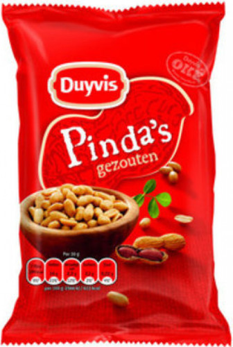 Duyvis pinda gezouten - gezouten, (20