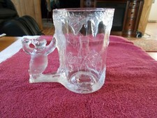 Tazza vetro trasparente manico