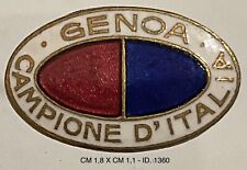 CALCIO GENOA CAMPIONE D’ITALIA DISTINTIVO ASSOCIAZIONE SPORTIVA FOOTBALL CLUB