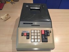  Vintage Totalia S3 Calcolatrice Meccanica Vintage Made in Italy