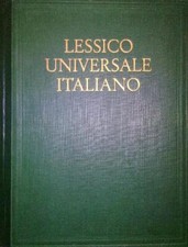 LESSICO UNIVERSALE ITALIANO XXIV (V-Z) AA.VV. ISTITUTO ENCICLOPEDICO ITALIANO