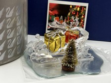 Statua Swarovski cristallo 205165 slitta 11 cm. Confezione originale e certif...