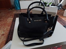 Michael Kors Tracolla da Donna in Pelle - Nera