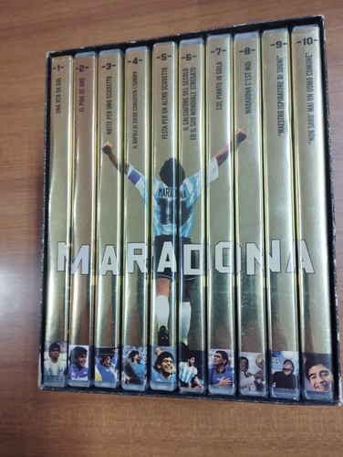 Maradona raccolta 10 dvd - maradona, !!!