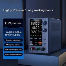 Alimentatore Laboratorio Regolabile 30V 60V 120V Per Riparazione Telefono Banco Regolato