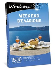 WONDERBOX Weekend D evasione Pacchetto Viaggio Regalo per Due Valido per 3 Anni