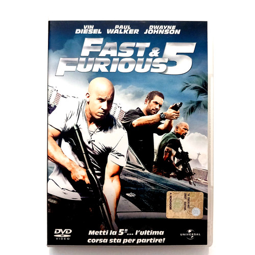 Fast furious 5 dvd - fast,