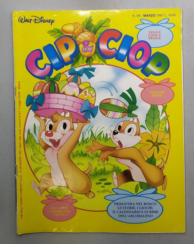Cip ciop numero walt - &,