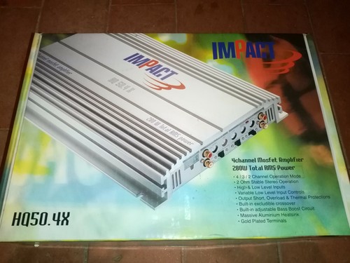 Amplificatore impact hq50 4 - impact, hq50.4x