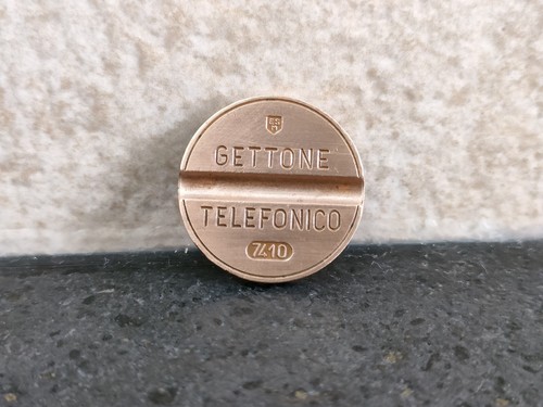 Gettone telefonico 7410 rara - gettone,