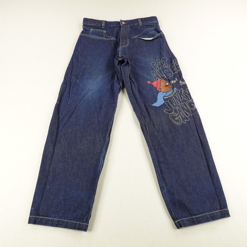 Jeans vintage fubu uomo blu - vintage, 34