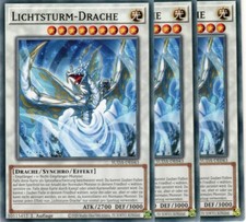 yugioh 3x Drago Tempesta di