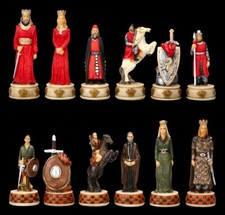 Pezzi Degli Scacchi Set - Inglese Vs.Scozzese Gioco di Strategia Scacchi