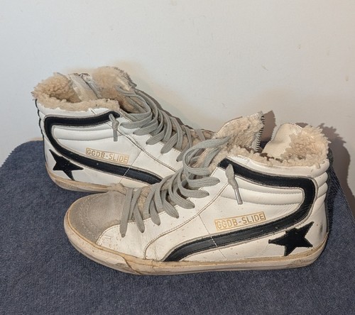 Sneakers golden goose slide - golden,